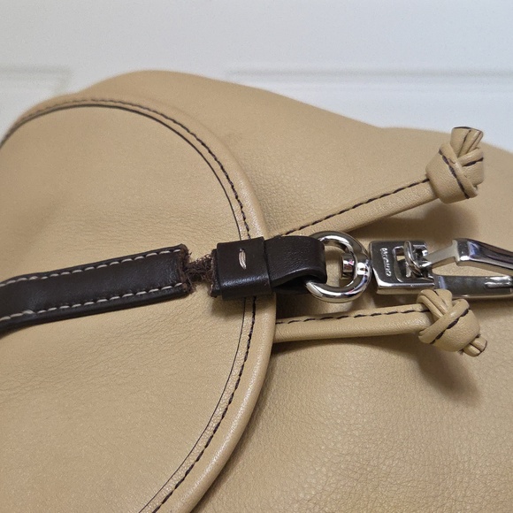 Coach Legacy Leather Drawstring Backpack - Picture 16 of 16